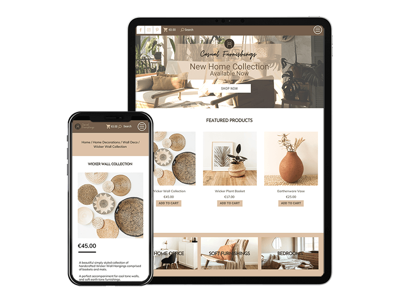 eCommerce Store Example Website Design Kypros Web